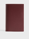 MAISON DAVID PASSPORT COVER бордовый