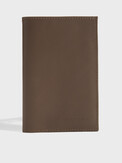 MAISON DAVID PASSPORT COVER серовато-коричневый