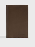 MAISON DAVID PASSPORT COVER серо-коричневый