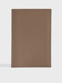 MAISON DAVID PASSPORT COVER серо-бежевый