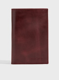 MAISON DAVID PASSPORT COVER каштановый