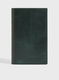 MAISON DAVID PASSPORT COVER изумрудный