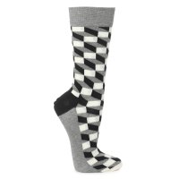 HAPPY SOCKS FILLED OPTIC SOCK FO01 серый