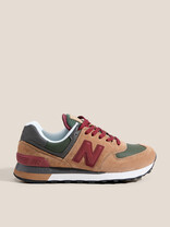 NEW BALANCE U574 серо-бежевый