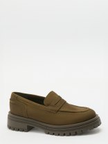 J.J.DELACROIX MOCASSINO BOCCA LEONE-1 хаки