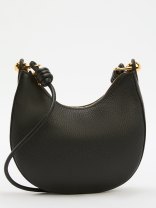 FURLA FURLA SFERA MINI CROSSBODY HOBO черный