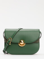 FURLA FURLA SFERA S CROSSBODY ROUND изумрудный