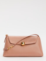 FURLA FURLA SFERA SOFT MINI CROSSBODY TOP HANDLE розово-бежевый