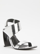 UNITED NUDE Zuma Sandal Hi серебряный
