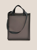 MAISON DAVID TRANSPARENT SHOPPER антрацитовый