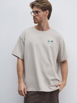 LEE COOPER LC-TEE-073MSS серо-бежевый