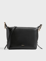 FURLA FURLA TONIE MINI HOBO черный
