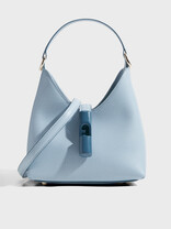 FURLA FURLA IRIDE MINI HOBO W/STRAP голубой