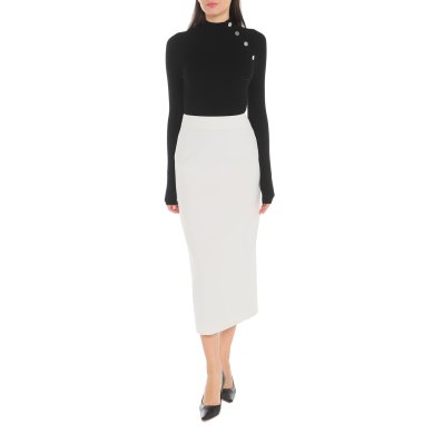 Свитеры/водолазки/джемперы MO5CH1NO JEANS ROCK/STUDS 0912 ЧЕРНЫЙ - купить в Москве | 3696023