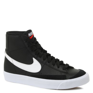 Nike blazer mid leather black 2025