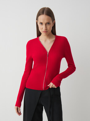 Свитеры/водолазки/джемперы MAISON DAVID 70147 РУБИНОВЫЙ - купить в Москве | 4556321