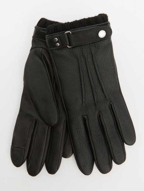 Мужские перчатки AGNELLE, Артикул VINCENTCERF/A, черный | 1543614. Ракурс 1