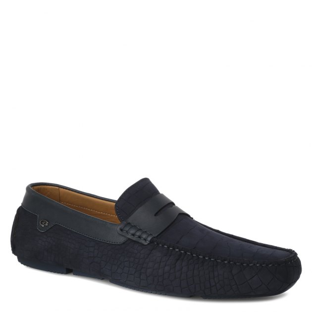 Мужские мокасины DINO BIGIONI, Артикул BL9037-8, темно-синий | 1778111. Ракурс 1
