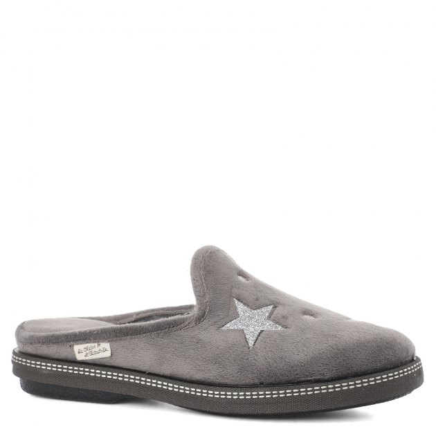 Женская домашняя обувь LA MAISON DE L'ESPADRILLE, Артикул RV6815, серый | 1899007. Ракурс 1