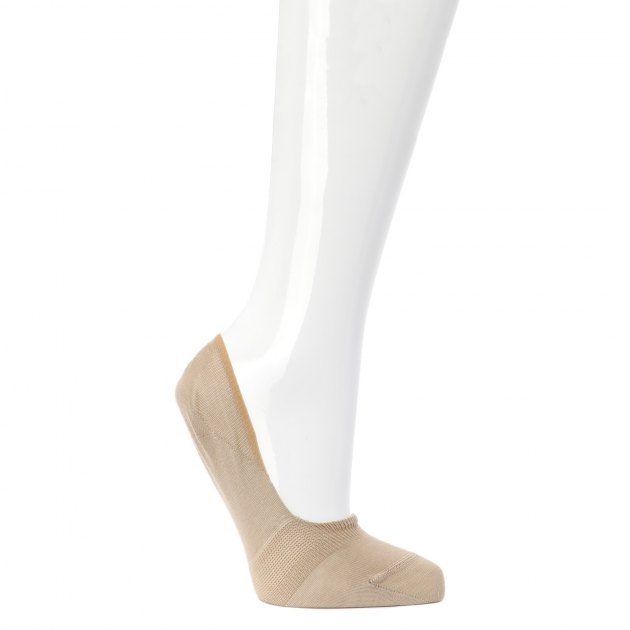 Женские подследники CALZETTI, Артикул Ж-2211, бежевый | 1928936. Ракурс 1