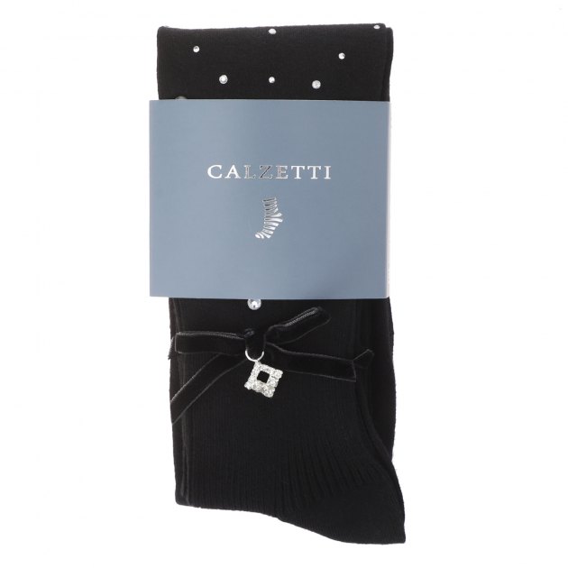 Детские колготки CALZETTI, Артикул ДК1-13030, черный | 2337052. Ракурс 1