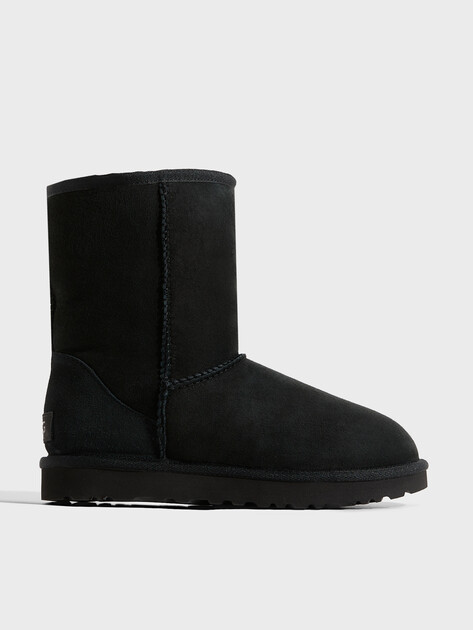 Женские угги UGG Classic Short II, Артикул 1016223, черный | 2420195. Ракурс 1