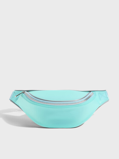 Женская поясная сумка CALZETTI, Артикул TRANSPARENT BELT BAG NEW, бирюзовый | 2469942. Ракурс 1