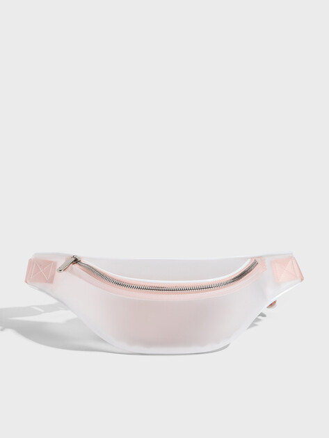 Женская поясная сумка CALZETTI, Артикул TRANSPARENT BELT BAG NEW, белый | 2485080. Ракурс 1