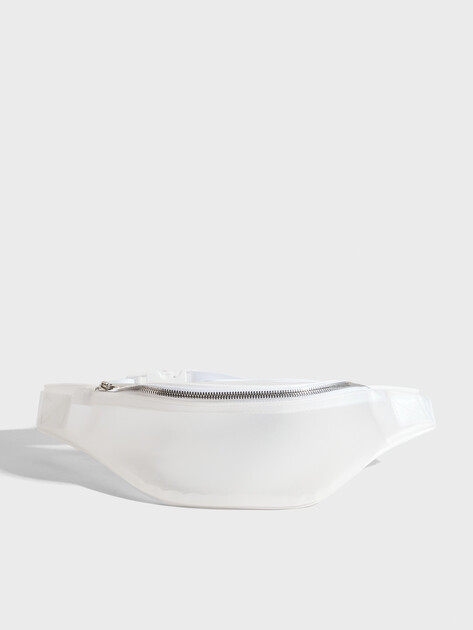 Женская поясная сумка CALZETTI, Артикул TRANSPARENT BELT BAG NEW, молочно-белый | 2490485. Ракурс 1
