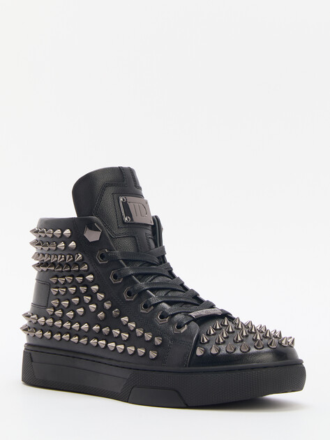 Женские высокие кеды TENDANCE, Артикул RA117320-97910M, черный | 2538984. Ракурс 1 Женские высокие кеды TENDANCE, Артикул RA117320-97910M, черный | 2538984. Ракурс 1