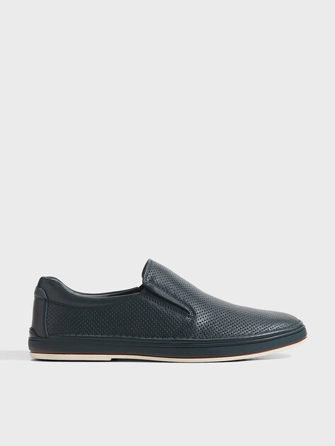 Мужские слипоны TENDANCE, Артикул RS18420-1, темно-синий | 2573837. Ракурс 1