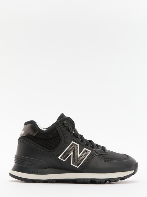 Женские кроссовки NEW BALANCE 574 Mid, Артикул WH574, черный | 2608834. Ракурс 1 Женские кроссовки NEW BALANCE 574 Mid, Артикул WH574, черный | 2608834. Ракурс 1
