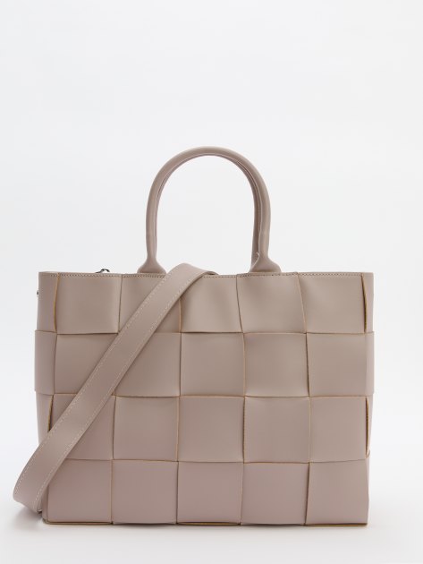 Женский тоут DIVA`S BAG, Артикул M9093, серо-розовый | 2614115. Ракурс 1 Женский тоут DIVA`S BAG, Артикул M9093, серо-розовый | 2614115. Ракурс 1