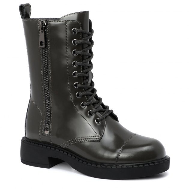 Женские полусапоги TENDANCE, Артикул 12568-81, черно-коричневый | 2614390. Ракурс 1