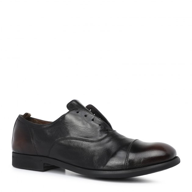 Мужские оксфорды OFFICINE CREATIVE, Артикул CHRONICLE/022, черный | 2632335. Ракурс 1