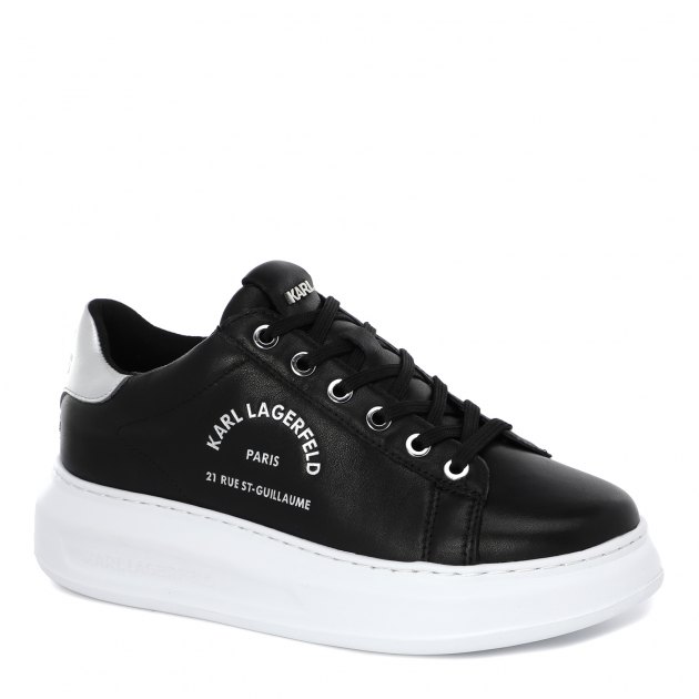 Женские кеды KARL LAGERFELD KAPRI Maison Karl Lace, Артикул KL62538, черный | 2653503. Ракурс 1