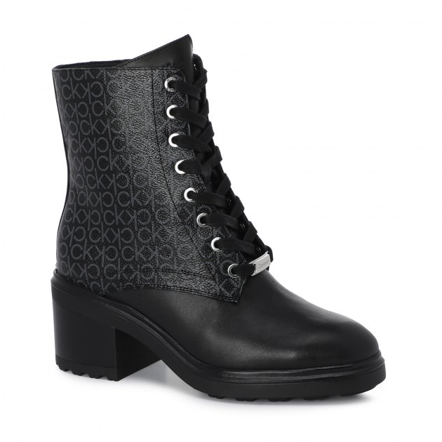 CALVIN KLEIN CLEAT LACE UP ANKLE 35 MONO MIX HW0HW00563 2673253