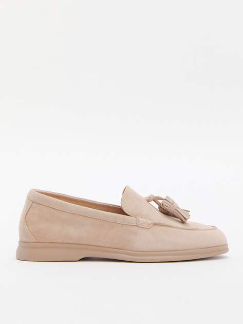 Женские лоферы TENDANCE, Артикул 32055-02A-S, темно-бежевый | 2713840. Ракурс 1