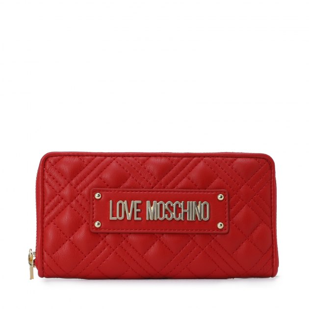 Женский кошелёк LOVE MOSCHINO SLG QUILTED, Артикул JC5600PP, красный | 2738064. Ракурс 1
