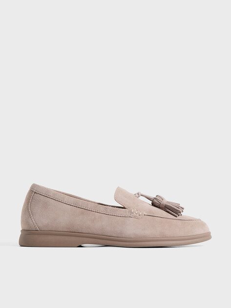 Женские лоферы TENDANCE, Артикул 32055-02B-S, бежево-серый | 2745912. Ракурс 1