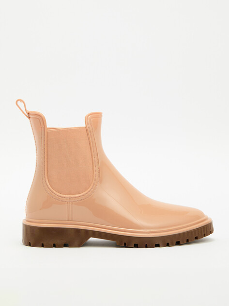 Женские резиновые ботинки TENDANCE, Артикул 460-1212, бежево-розовый | 2758252. Ракурс 1