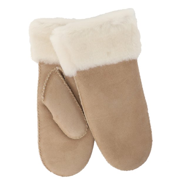 Женские варежки TENDANCE, Артикул GL-W-06, светло-бежевый | 2758726. Ракурс 1