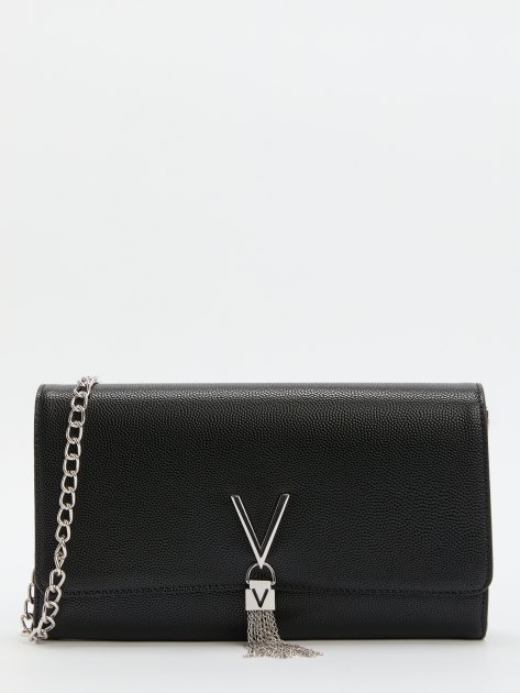 Клатч VALENTINO DIVINA, Артикул VBS1R401G, черный | 2768323. Ракурс 1 Клатч VALENTINO DIVINA, Артикул VBS1R401G, черный | 2768323. Ракурс 1
