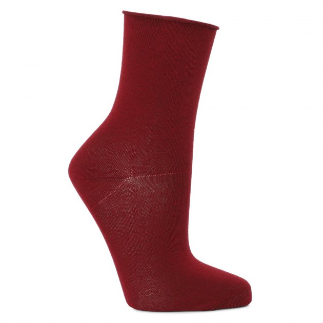 Женские носки CALZETTI, Артикул Ж1-13596, темно-красный | 2778390. Ракурс 1