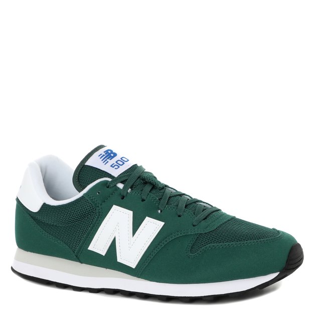 Мужские кроссовки NEW BALANCE 500, Артикул GM500, темно-зеленый | 2788373. Ракурс 1