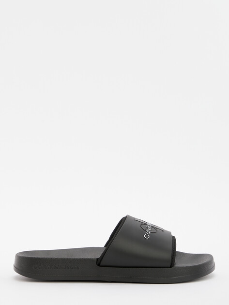 Женские сланцы CALVIN KLEIN JEANS INSTITUTIONAL BOLD LOGO 1, Артикул YW0YW00585, черный | 2847921. Ракурс 1 Женские сланцы CALVIN KLEIN JEANS INSTITUTIONAL BOLD LOGO 1, Артикул YW0YW00585, черный | 2847921. Ракурс 1