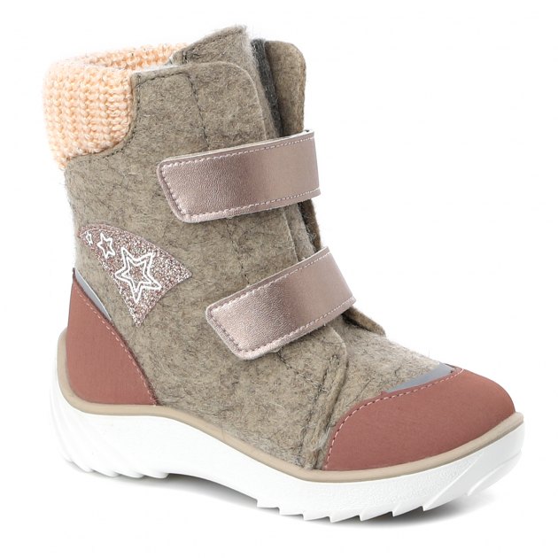 Детские валенки КОТОФЕЙ, Артикул 357005-42, бежево-серый | 2892087. Ракурс 1