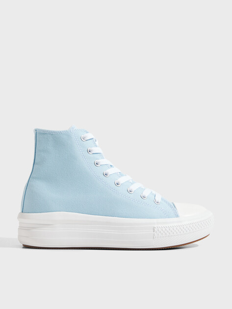 Женские высокие кеды TENDANCE VICTOR MID EXR, Артикул TD2118, голубой | 2904198. Ракурс 1