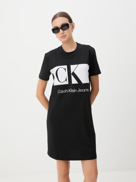 CALVIN KLEIN JEANS BLOCKING T SHIRT DRESS 2905015