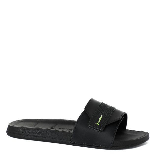 Мужские сланцы RIDER, Артикул 11808, черный | 2921041. Ракурс 1